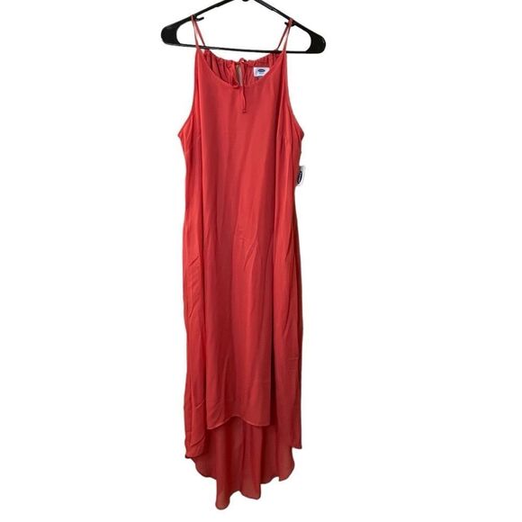 Old Navy Halter Hi-Low Dress Sz L - Picture 1 of 6